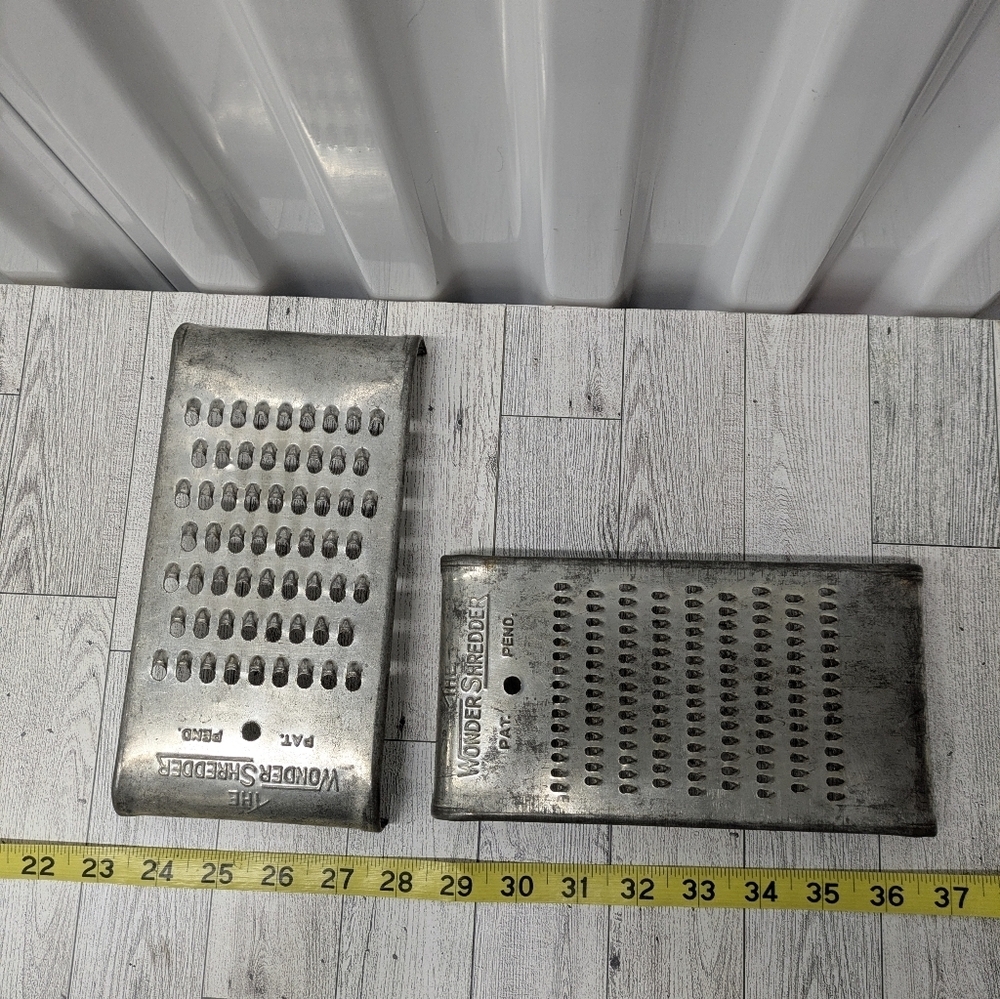 Vintage Wonder Shredder Graters